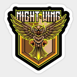 Owl Logo 1.3 Sticker